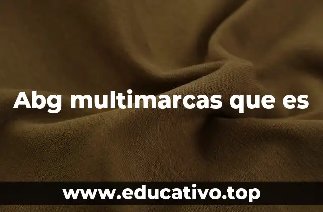 Abg multimarcas que es