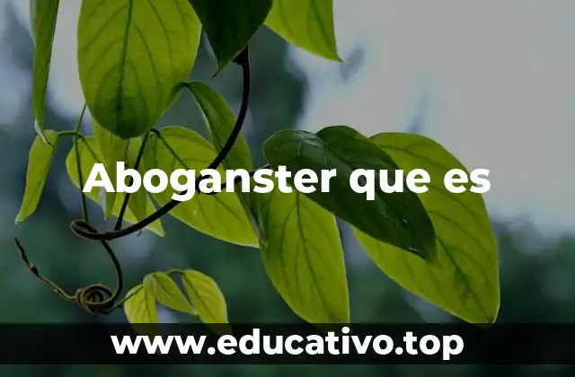 Cómo se manifiesta el aboganster en la cultura popular