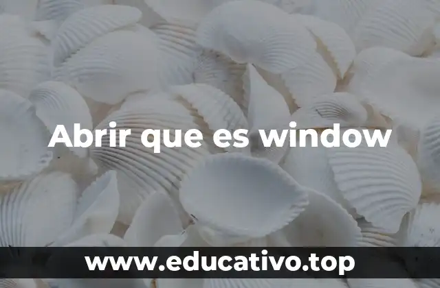 La importancia de las ventanas en la interacción con el sistema operativo