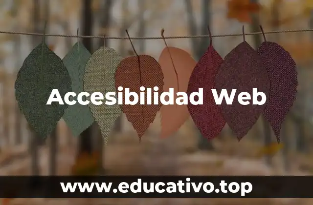 Accesibilidad Web