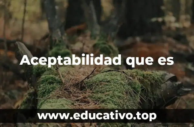 La influencia de la percepción social en la aceptabilidad