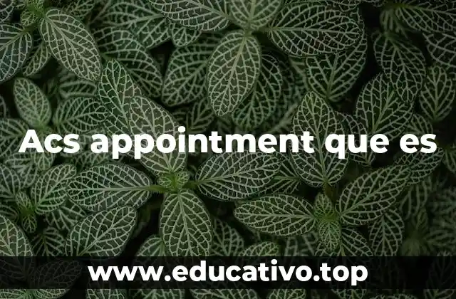 El rol del ACS en la gestión de citas de salud