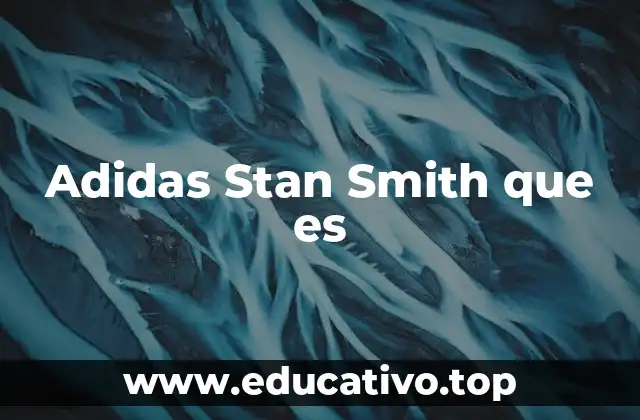 Adidas Stan Smith que es
