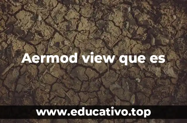 Aermod view que es