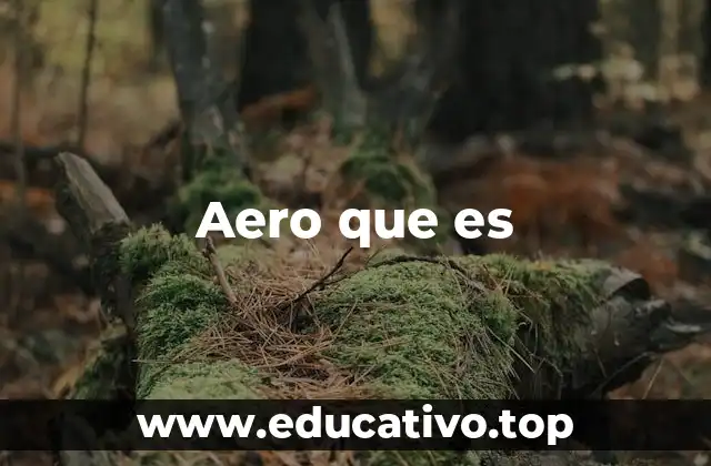 Aero que es
