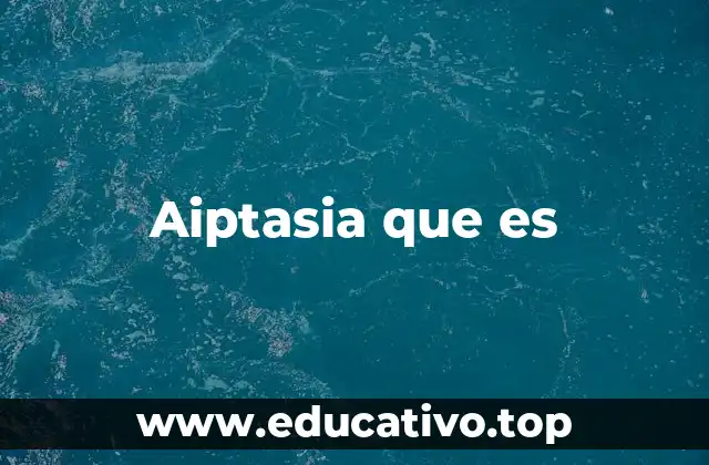 Aiptasia que es