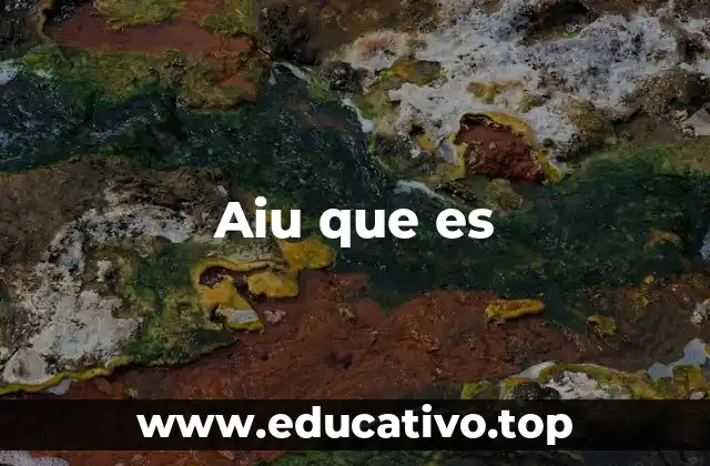 Aiu que es