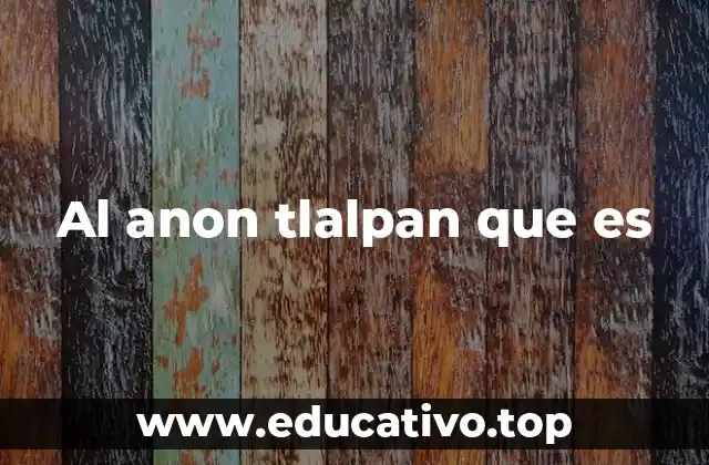 Al anon tlalpan que es