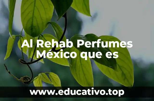 Al Rehab Perfumes México que es