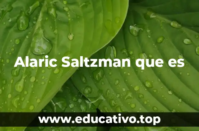 Alaric Saltzman que es