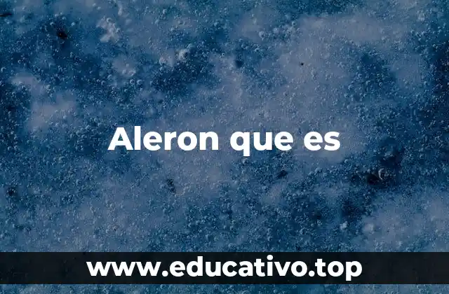 La importancia de los alerones en la aerodinámica