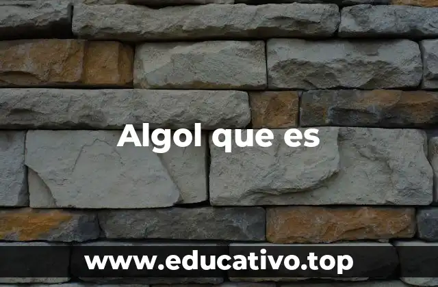 El origen de la variabilidad de la estrella Algol