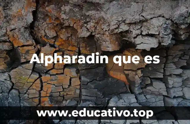 Alpharadin que es