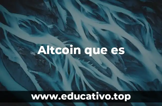 Altcoin que es