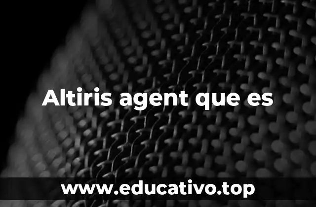 Altiris agent que es