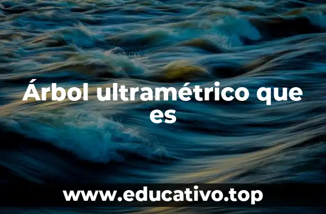 Aplicaciones de los árboles ultramétricos en la biología evolutiva