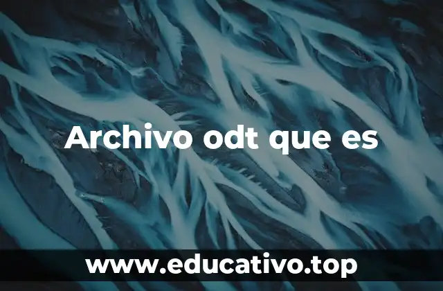 El papel del formato ODT en la oficina digital