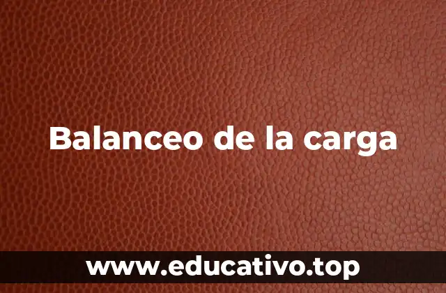 Balanceo de la carga