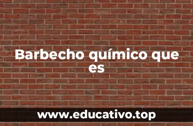 Barbecho químico que es