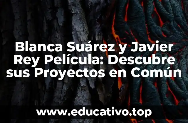 Blanca Suárez y Javier Rey Película: Descubre sus Proyectos en Común