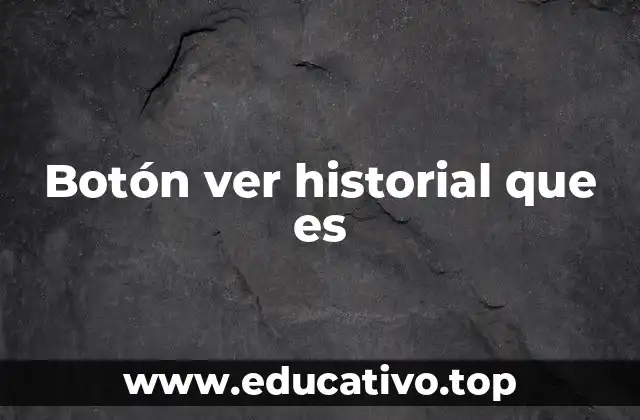 Botón ver historial que es