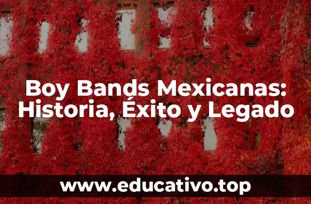 Boy Bands Mexicanas: Historia, Éxito y Legado