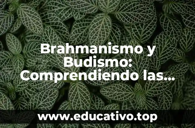 Brahmanismo y Budismo: Comprendiendo las Diferencias y Similitudes