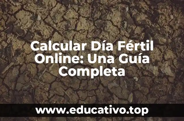 Calcular Día Fértil Online: Una Guía Completa