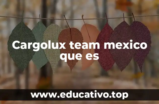 Cargolux team mexico que es