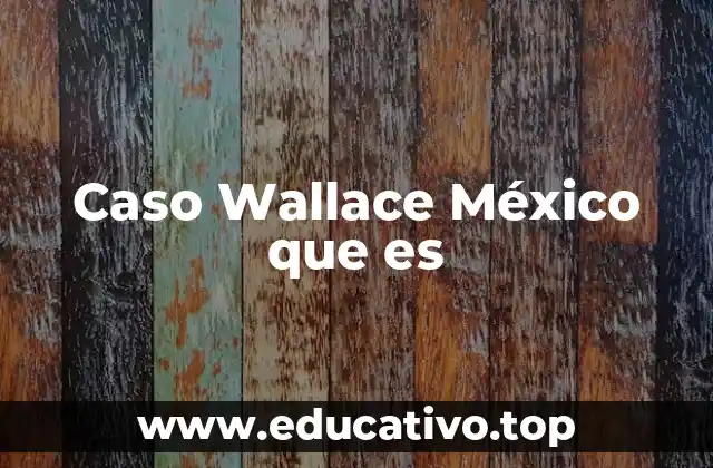 Caso Wallace México que es