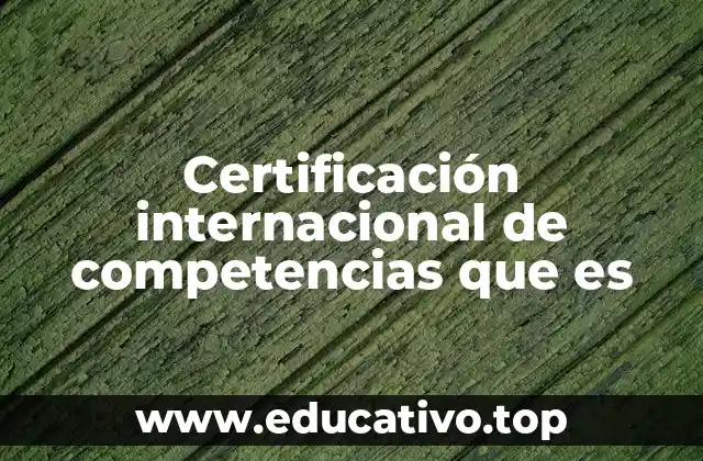 El papel de las competencias en la formación profesional