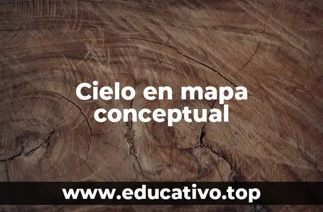 Cielo en mapa conceptual