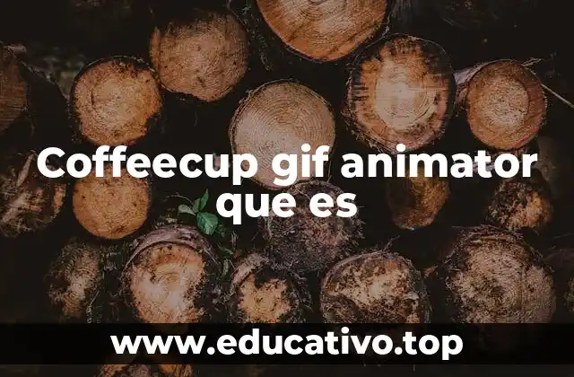 Coffeecup gif animator que es