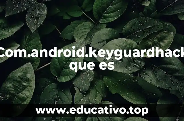 Com.android.keyguardhack que es