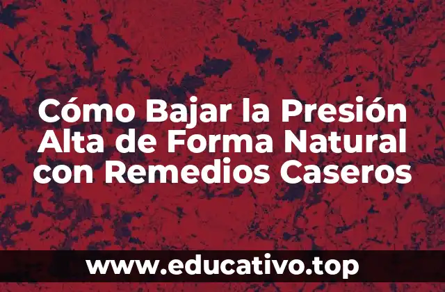 Causas y Síntomas de la Presión Alta