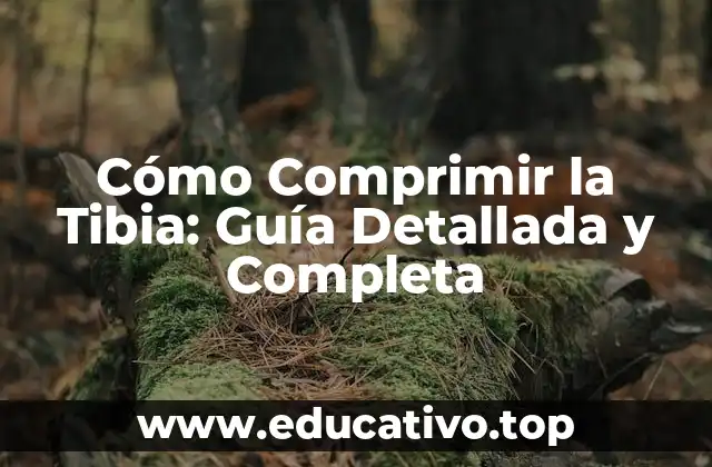 Cómo Comprimir la Tibia: Guía Detallada y Completa