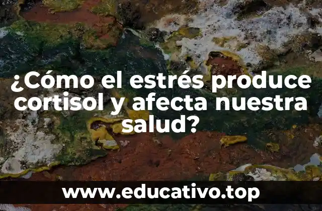 ¿Cómo el estrés produce cortisol y afecta nuestra salud?