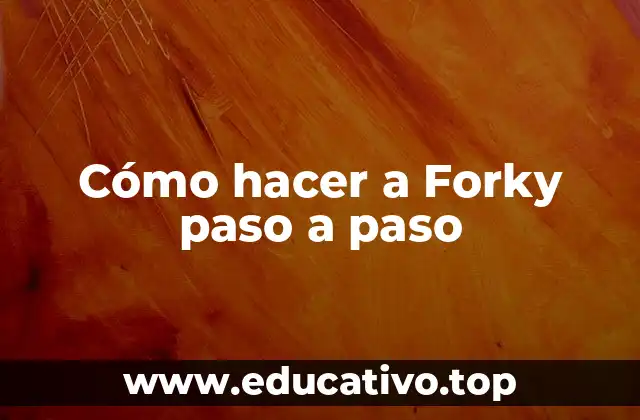 Cómo hacer a Forky paso a paso
