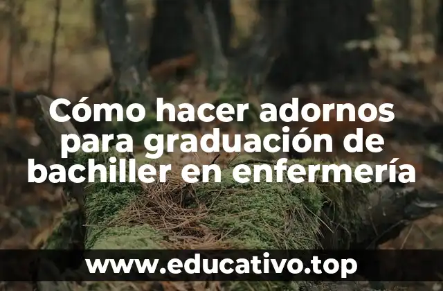 Cómo hacer adornos para graduación de bachiller en enfermería