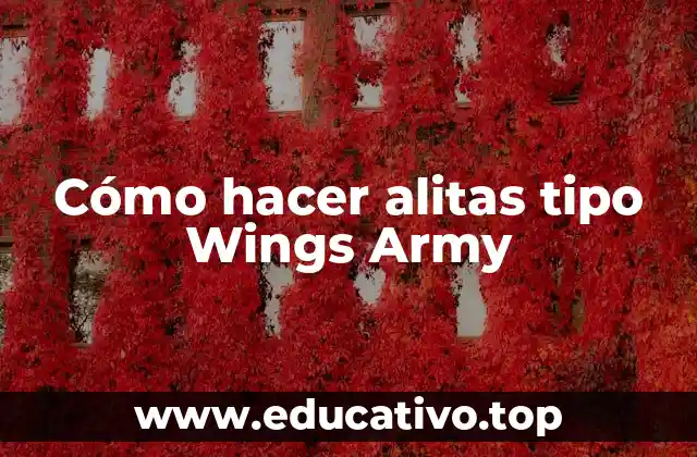 Cómo hacer alitas tipo Wings Army