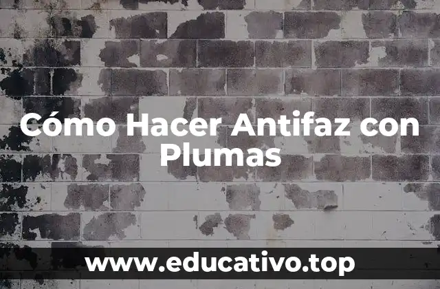 Cómo Hacer Antifaz con Plumas