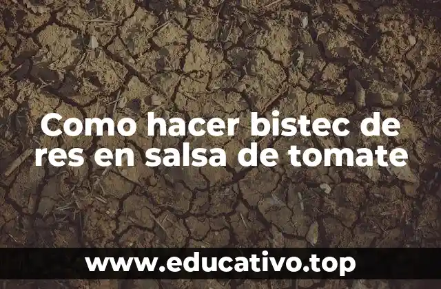 Como hacer bistec de res en salsa de tomate