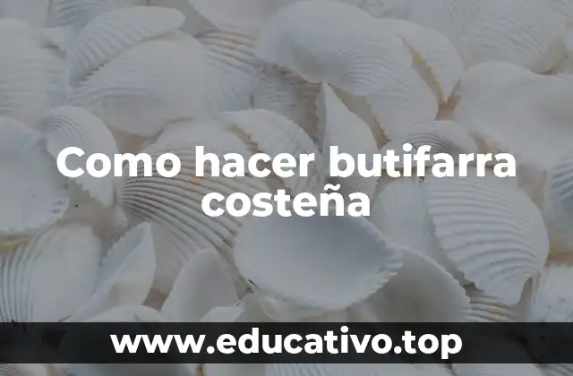 Como hacer butifarra costeña