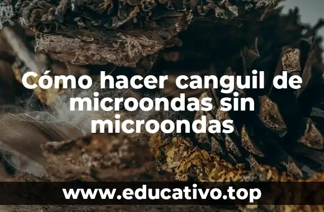 Canguil de microondas sin microondas: ¿qué es y para qué sirve?