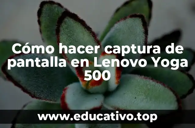 Cómo hacer captura de pantalla en Lenovo Yoga 500