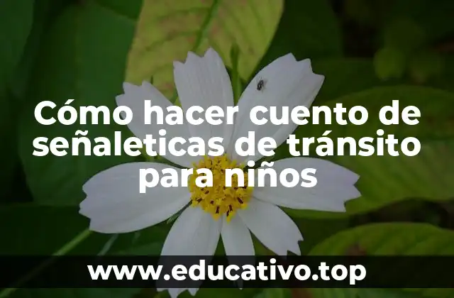 Cómo hacer cuento de señaleticas de tránsito para niños