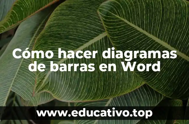 Cómo hacer diagramas de barras en Word