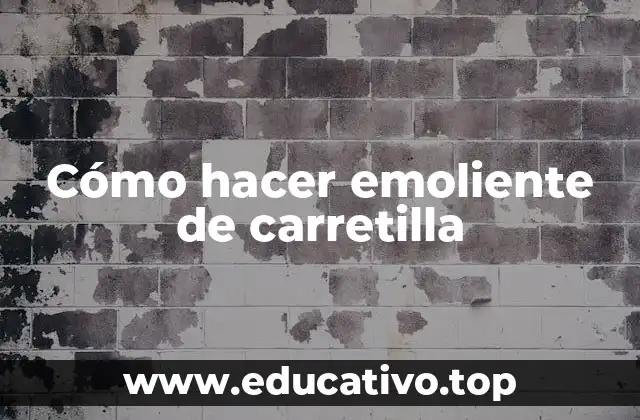 Cómo hacer emoliente de carretilla