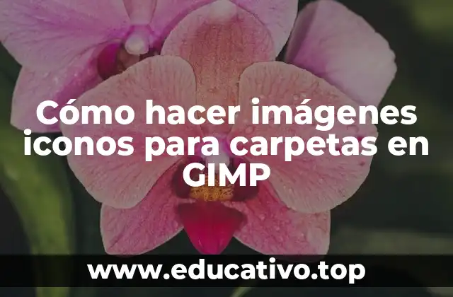 Cómo hacer imágenes iconos para carpetas en GIMP
