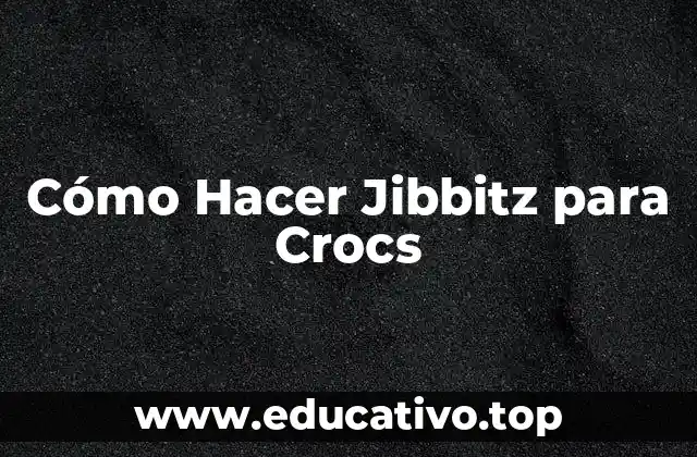 Cómo Hacer Jibbitz para Crocs
